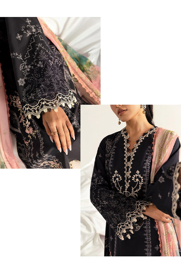 Qalamkar Qprints Lawn'25 PQ#9B (NORA)