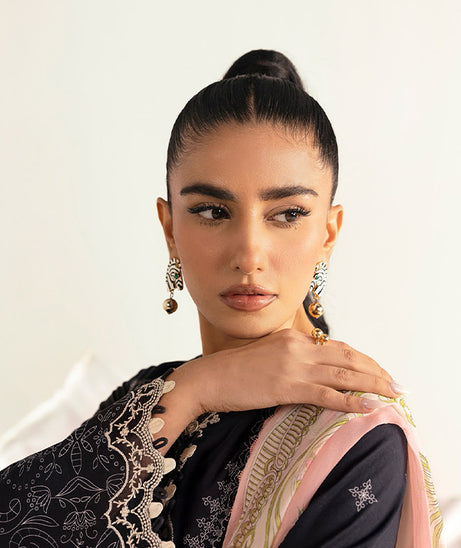 Qalamkar Qprints Lawn'25 PQ#9B (NORA)