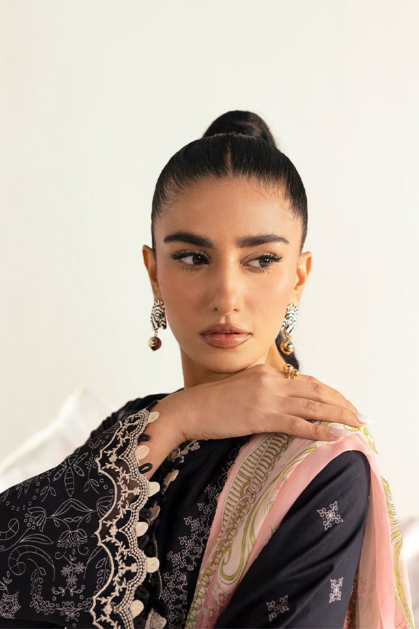 Qalamkar Qprints Lawn'25 PQ#9B (NORA)