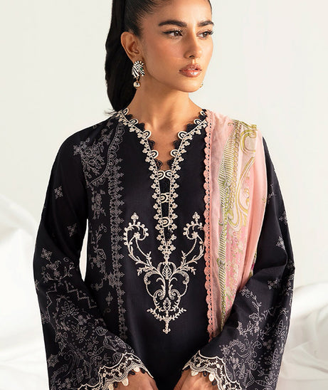 Qalamkar Qprints Lawn'25 PQ#9B (NORA)