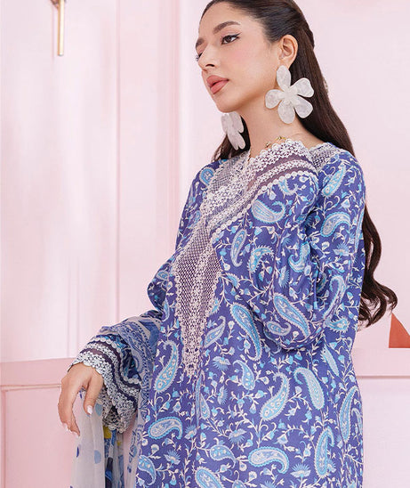 Qalamkar Q Prints Lawn'25 Vol-2 EM#10-A