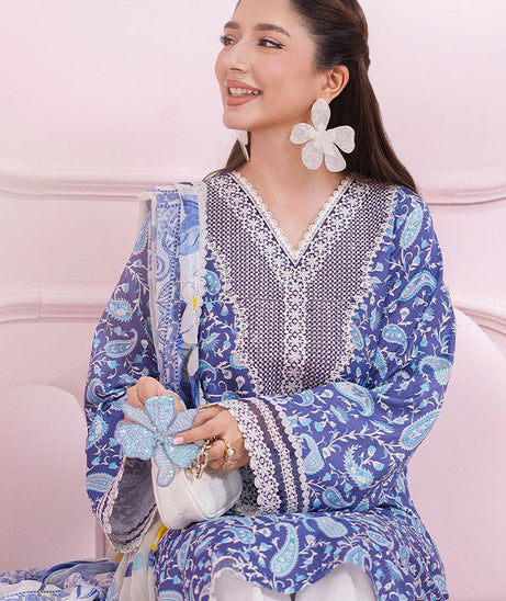 Qalamkar Q Prints Lawn'25 Vol-2 EM#10-A