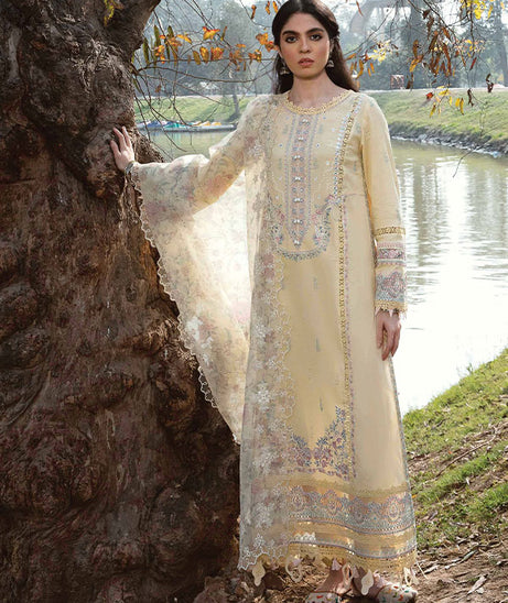Qalamkar Qline Lawn Collection`23 AK#02 (VIDA)