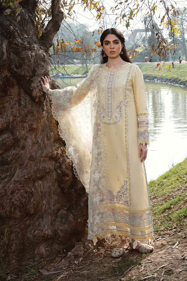 Qalamkar Qline Lawn Collection`23 AK#02 (VIDA)