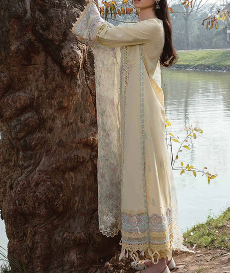 Qalamkar Qline Lawn Collection`23 AK#02 (VIDA)