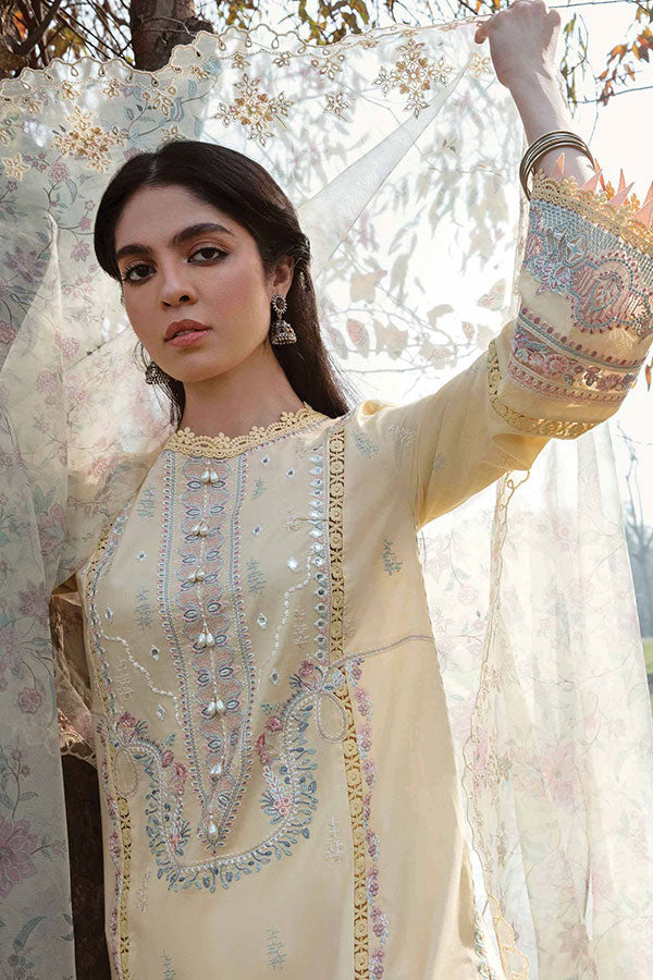 Qalamkar Qline Lawn Collection`23 AK#02 (VIDA)