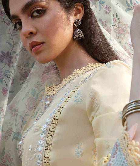 Qalamkar Qline Lawn Collection`23 AK#02 (VIDA)