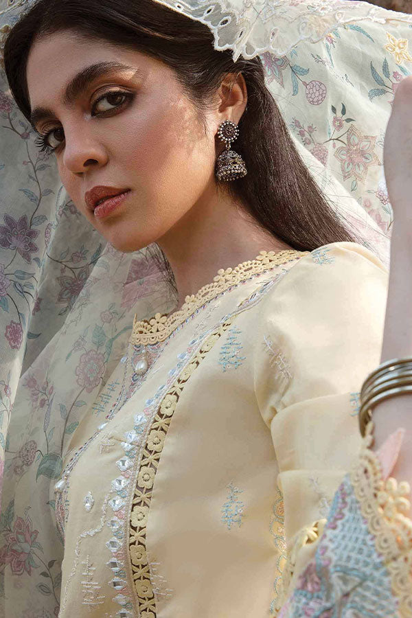 Qalamkar Qline Lawn Collection`23 AK#02 (VIDA)