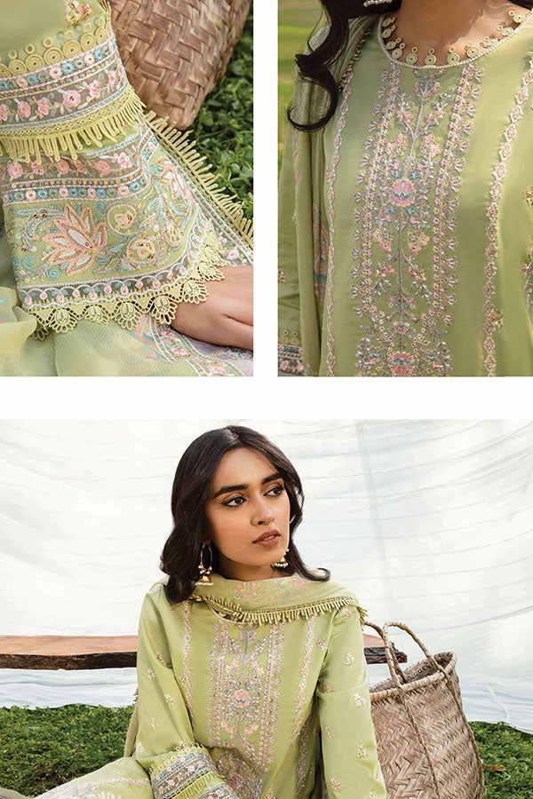 Qalamkar Qline Lawn Collection`23 AK#03 (RAISA)