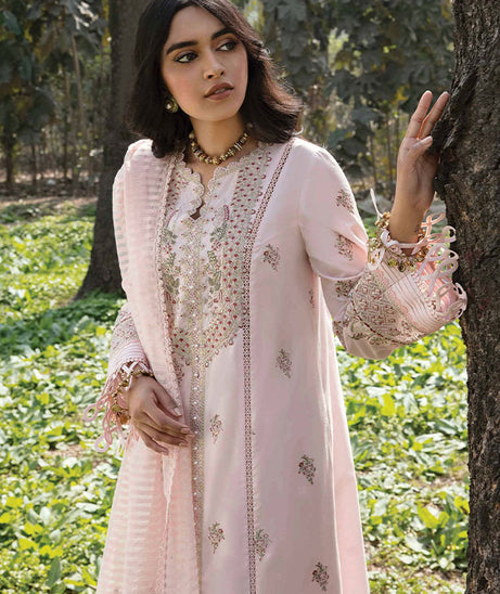 Qalamkar Qline Lawn Collection`23 AK#04 (VANNA)