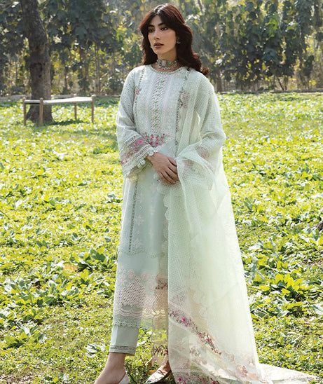 Qalamkar Qline Lawn Collection`23 AK#05 (EMHAL)