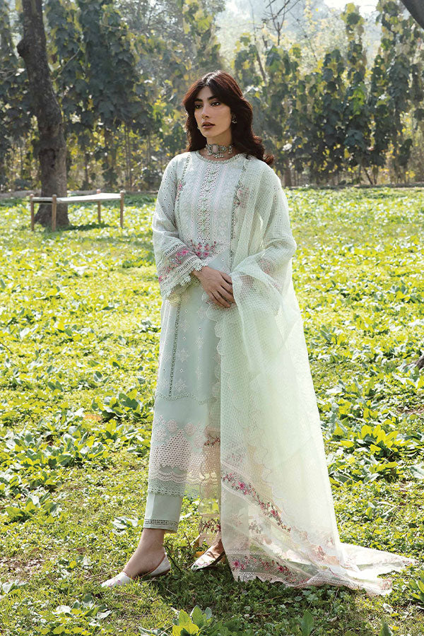Qalamkar Qline Lawn Collection`23 AK#05 (EMHAL)