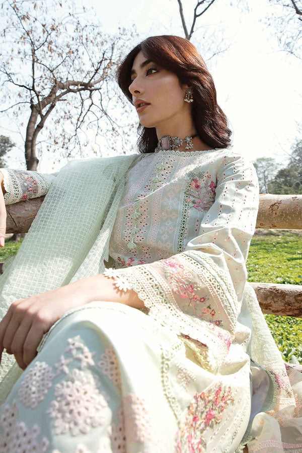 Qalamkar Qline Lawn Collection`23 AK#05 (EMHAL)