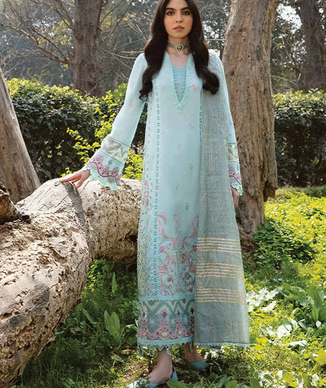 Qalamkar Qline Lawn Collection`23 AK#06 (LAYLA)
