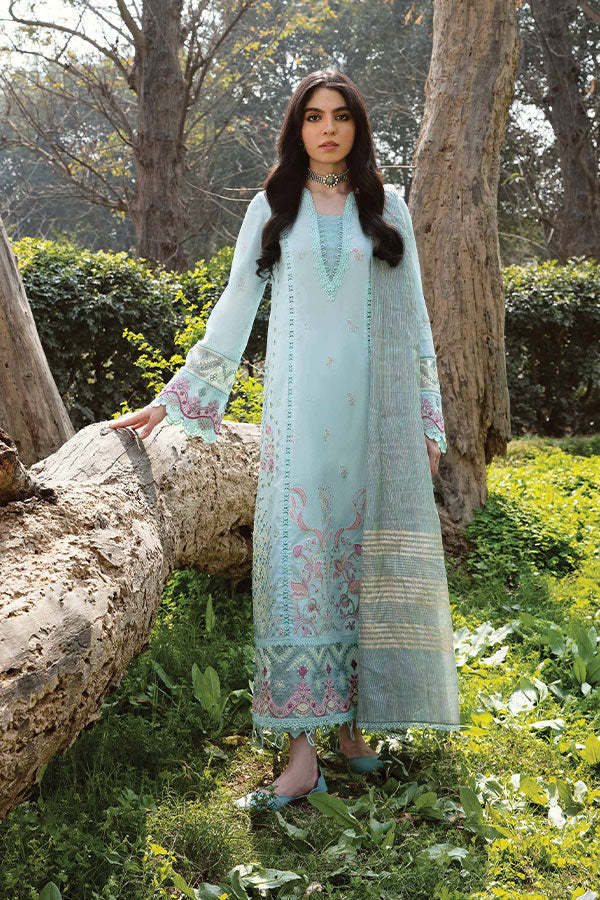 Qalamkar Qline Lawn Collection`23 AK#06 (LAYLA)