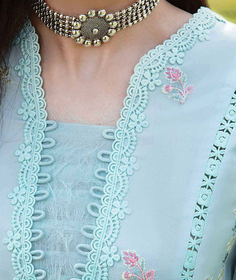 Qalamkar Qline Lawn Collection`23 AK#06 (LAYLA)