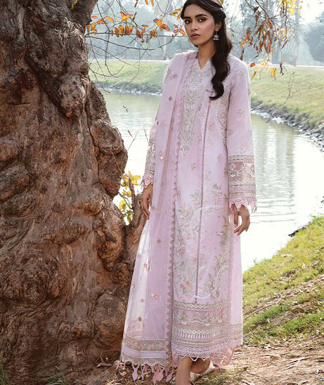 Qalamkar Qline Lawn Collection`23 AK#08 (SIBEL)