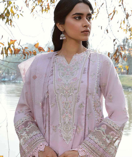 Qalamkar Qline Lawn Collection`23 AK#08 (SIBEL)