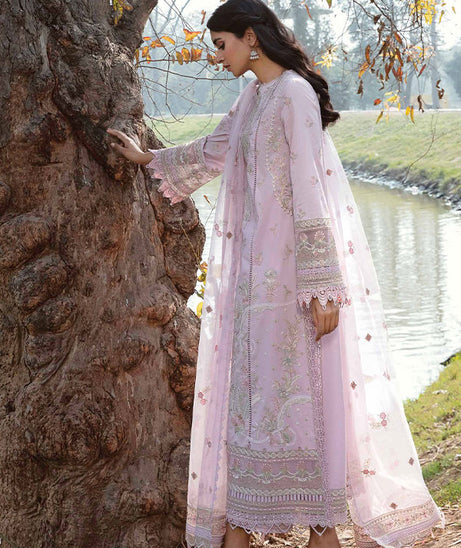 Qalamkar Qline Lawn Collection`23 AK#08 (SIBEL)