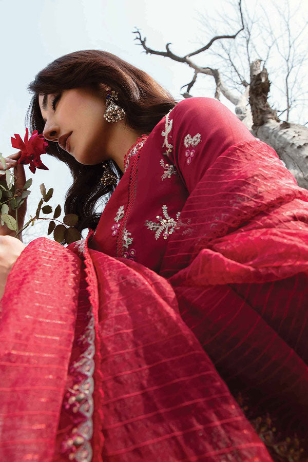 Qalamkar Qline Lawn Collection`23 AK#10 (KIERA)