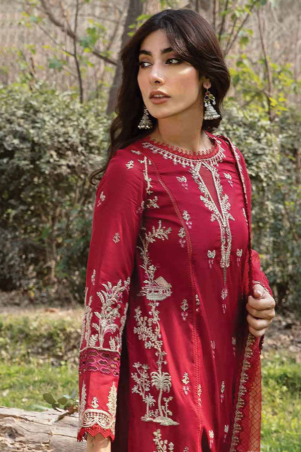 Qalamkar Qline Lawn Collection`23 AK#10 (KIERA)