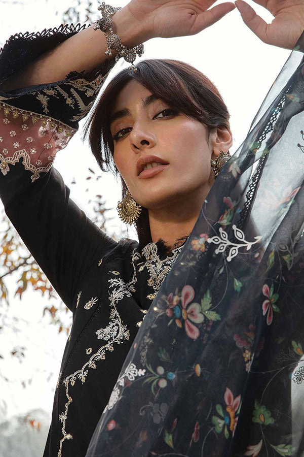 Qalamkar Qline Lawn Collection`23 AK#11 (SANCHI)