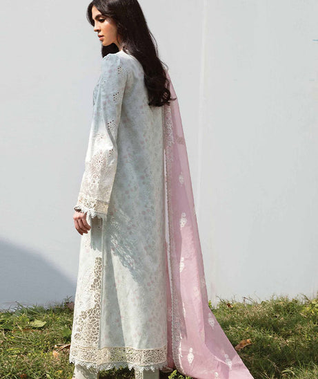 Qalamkar Qline Lawn Collection`23 AK#12 (GIZA)