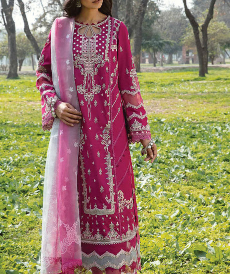 Qalamkar Qline Lawn Collection`23 AK#13 (LARISA)