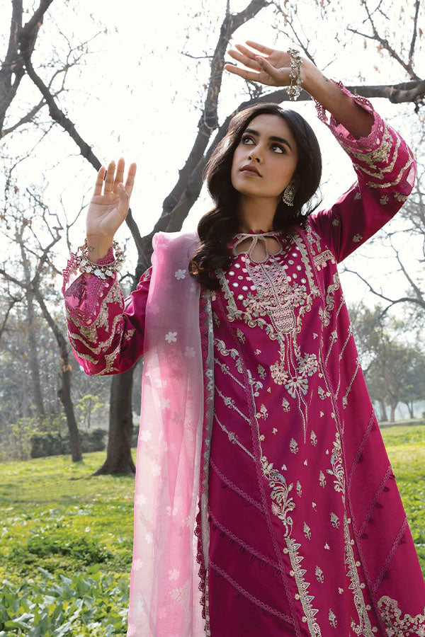 Qalamkar Qline Lawn Collection`23 AK#13 (LARISA)