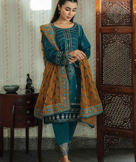Qalamkar Qline Dastak Summer Collection`22 AQ#12