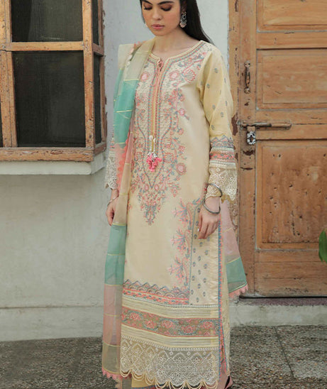 Qalamkar Qline Dastak Summer Collection`22 AQ#02