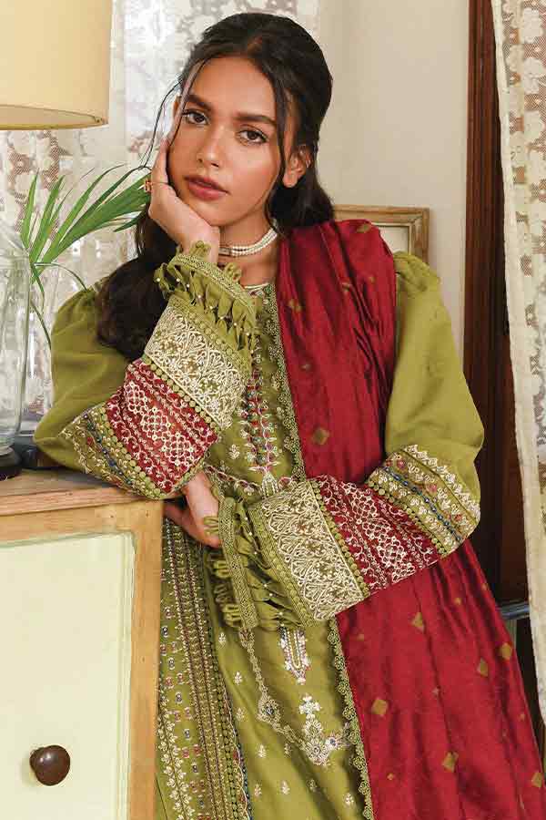 Qalamkar Qline Linen‘22 Anjum VL#14