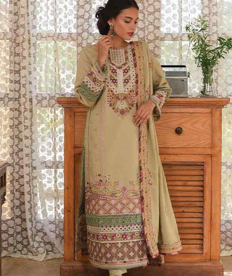 Qalamkar Qline Linen‘22 Mahrukh VL#09
