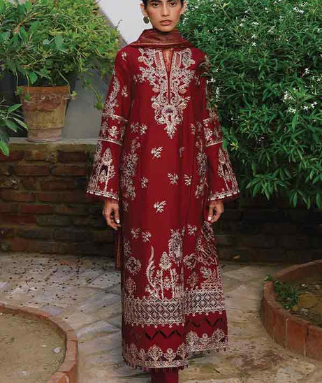 Qalamkar Qline Linen‘22 Zartash VL#01