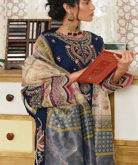 Qalamkar Qline Linen‘22 Zoya VL#11