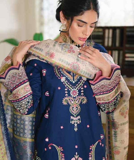 Qalamkar Qline Linen‘22 Zoya VL#11