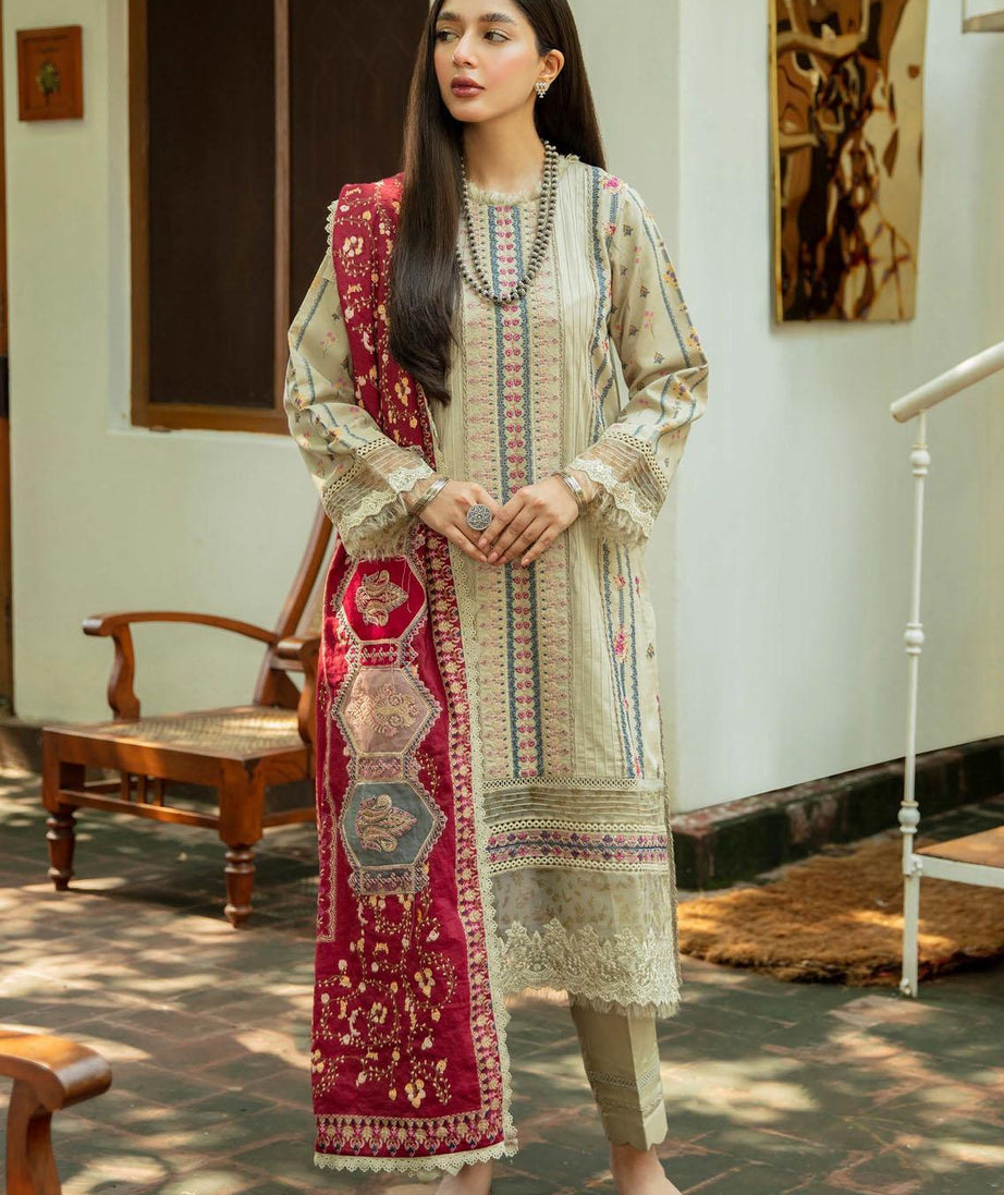 Qalamkar Qline Linen`21 D#05