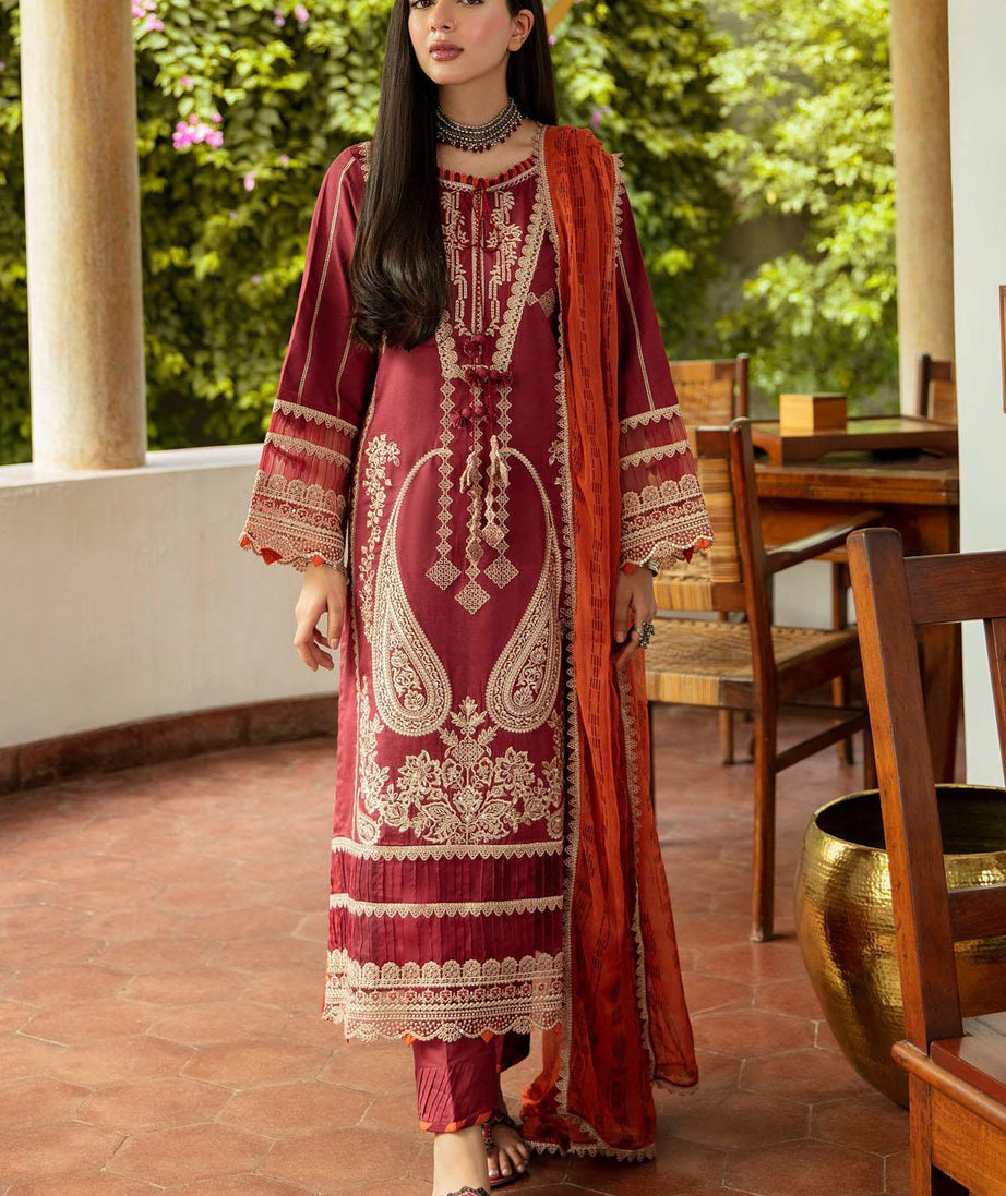 Qalamkar Qline Linen`21 D#7