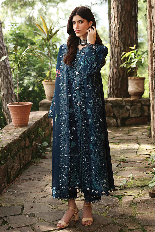 Qalamkar Qlinekari Linen`24 D#10