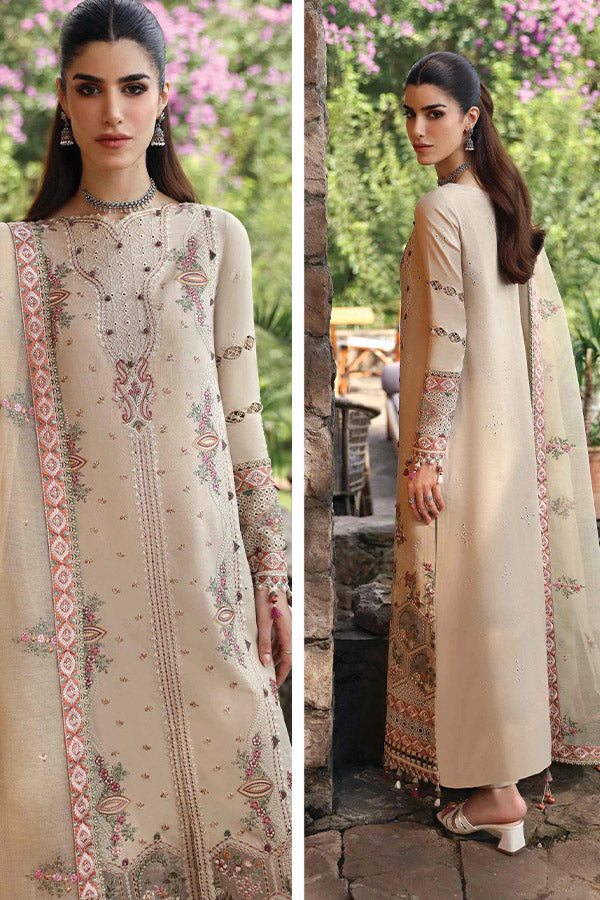 Qalamkar Qlinekari Linen`24 D#11