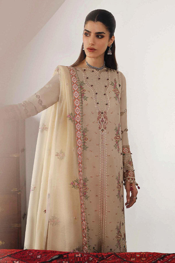 Qalamkar Qlinekari Linen`24 D#11
