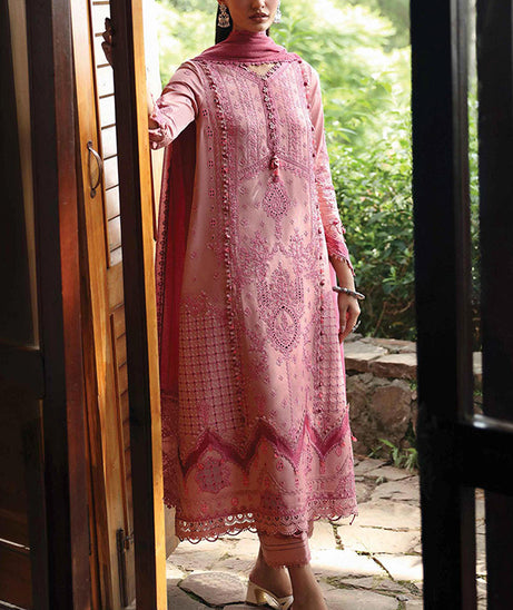 Qalamkar Qlinekari Linen`24 D#12