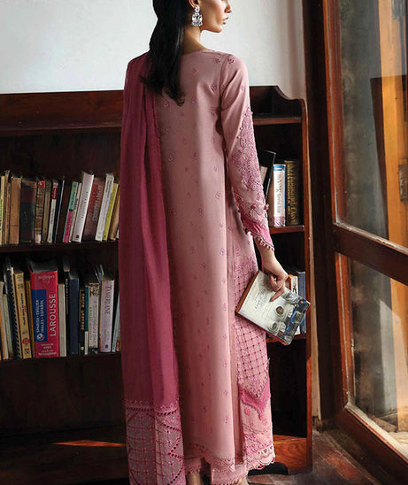 Qalamkar Qlinekari Linen`24 D#12