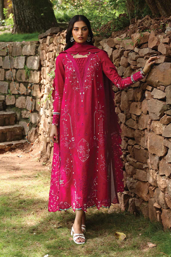 Qalamkar Qlinekari Linen`24 D#13