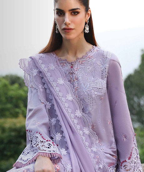 Qalamkar Qlinekari Linen`24 D#14