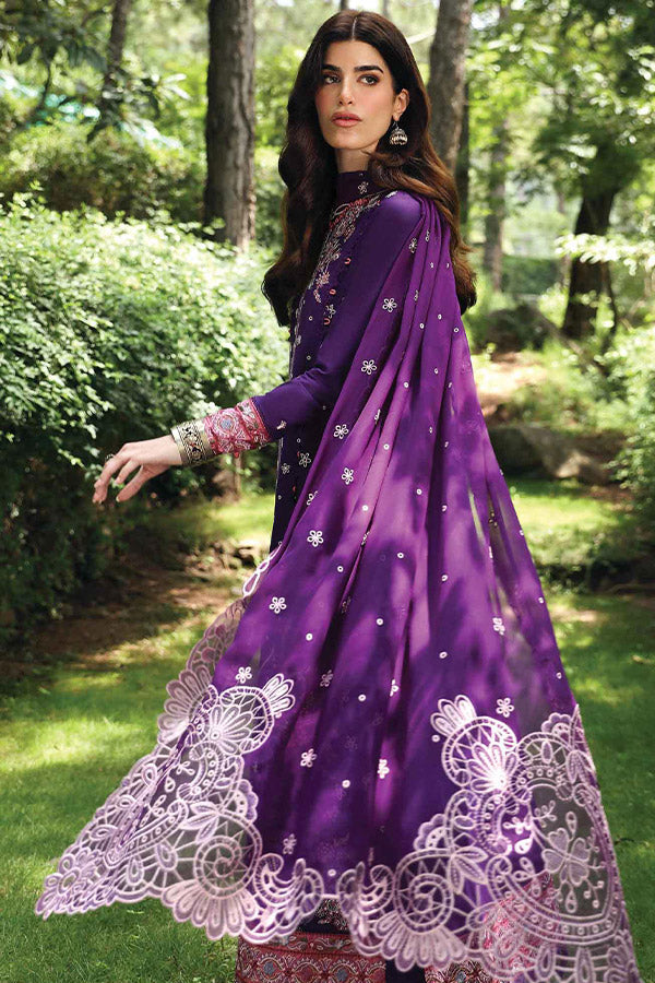 Qalamkar Qlinekari Linen`24 D#15