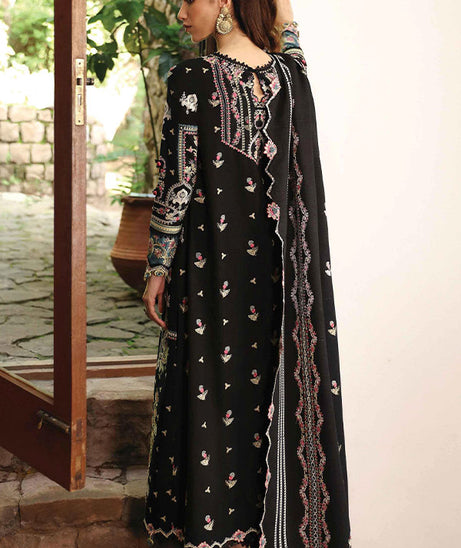 Qalamkar Qlinekari Linen`24 D#02