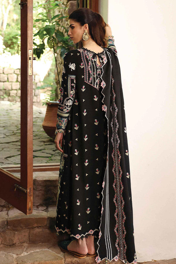 Qalamkar Qlinekari Linen`24 D#02