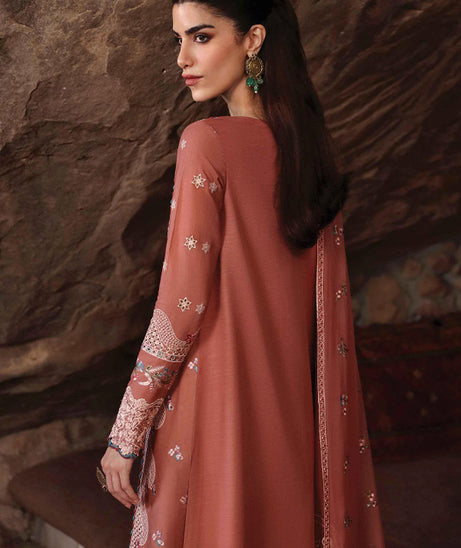Qalamkar Qlinekari Linen`24 D#03