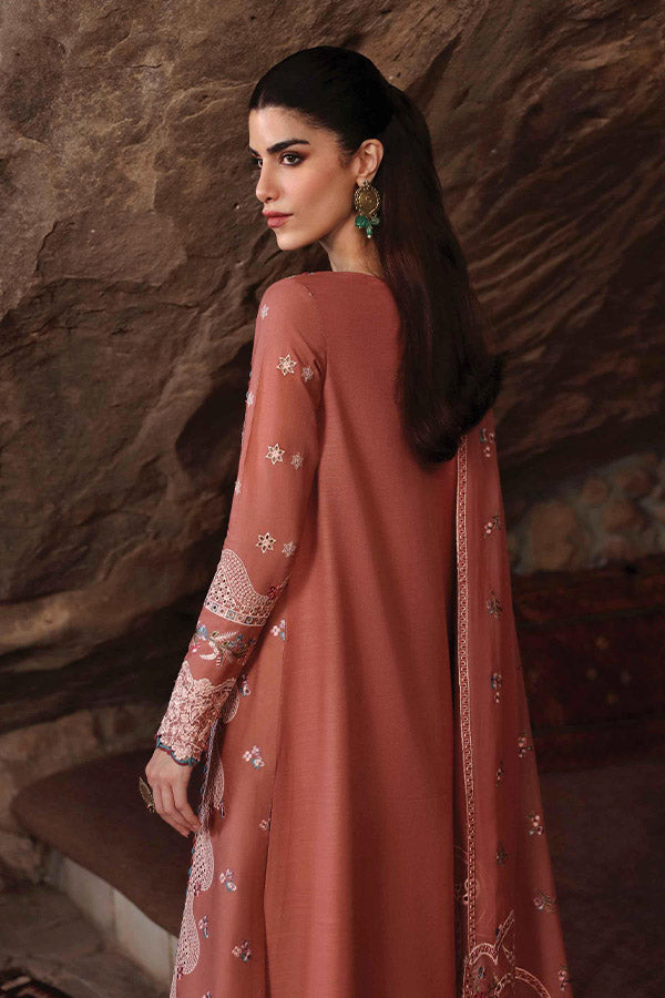 Qalamkar Qlinekari Linen`24 D#03